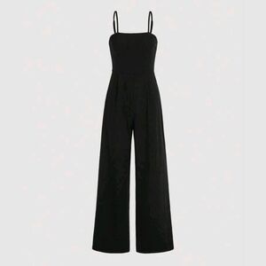 Suzy Shier Black Jumpsuit